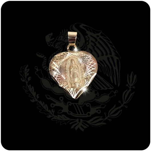 Virgin Mary Heart Pendant