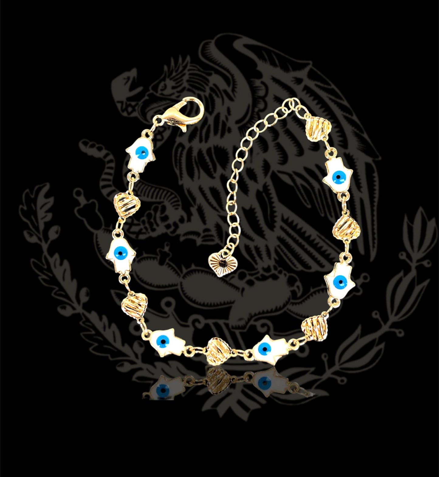 Evil Eye Hand Bracelet