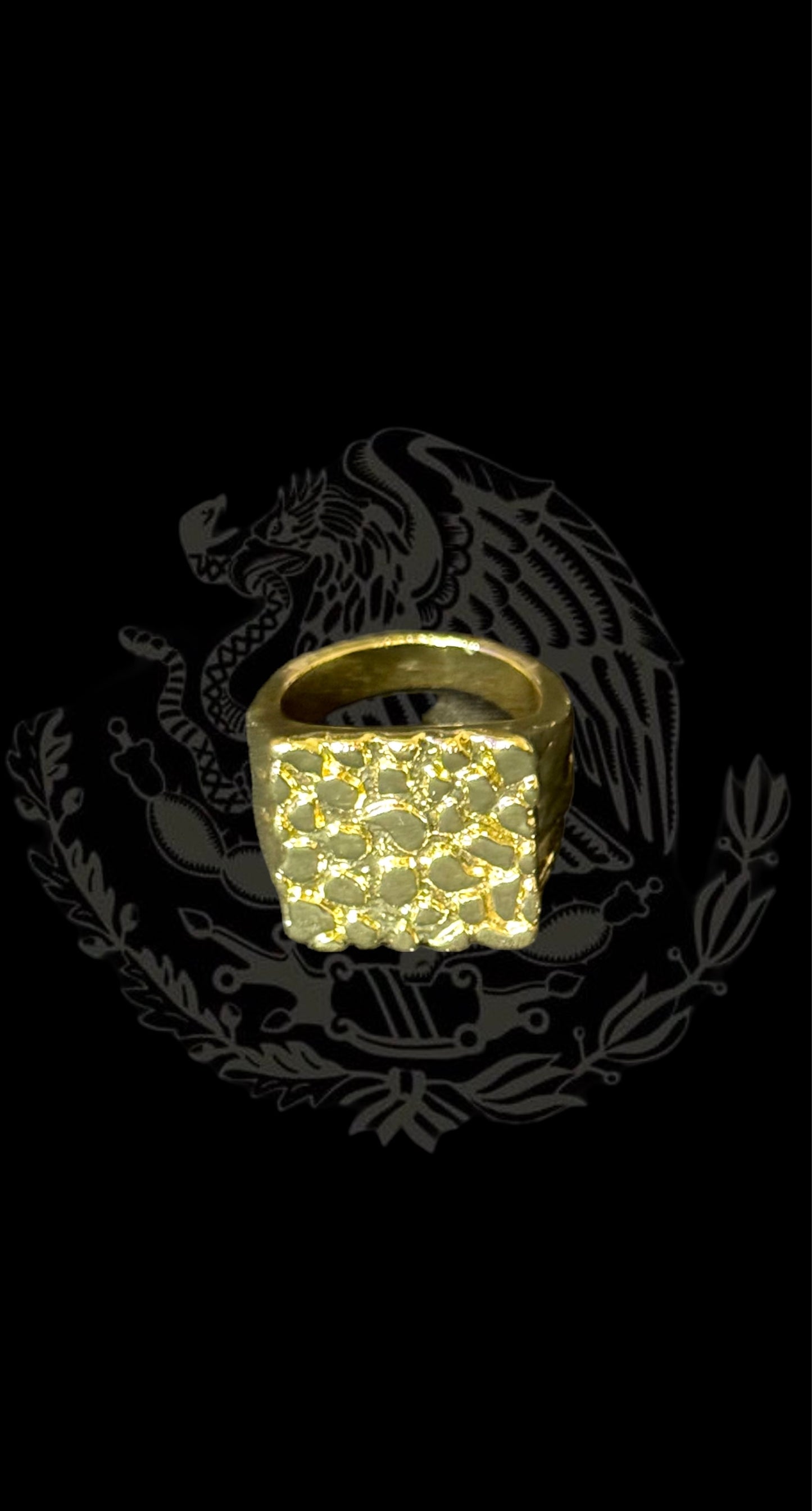 Gold Nugget Ring