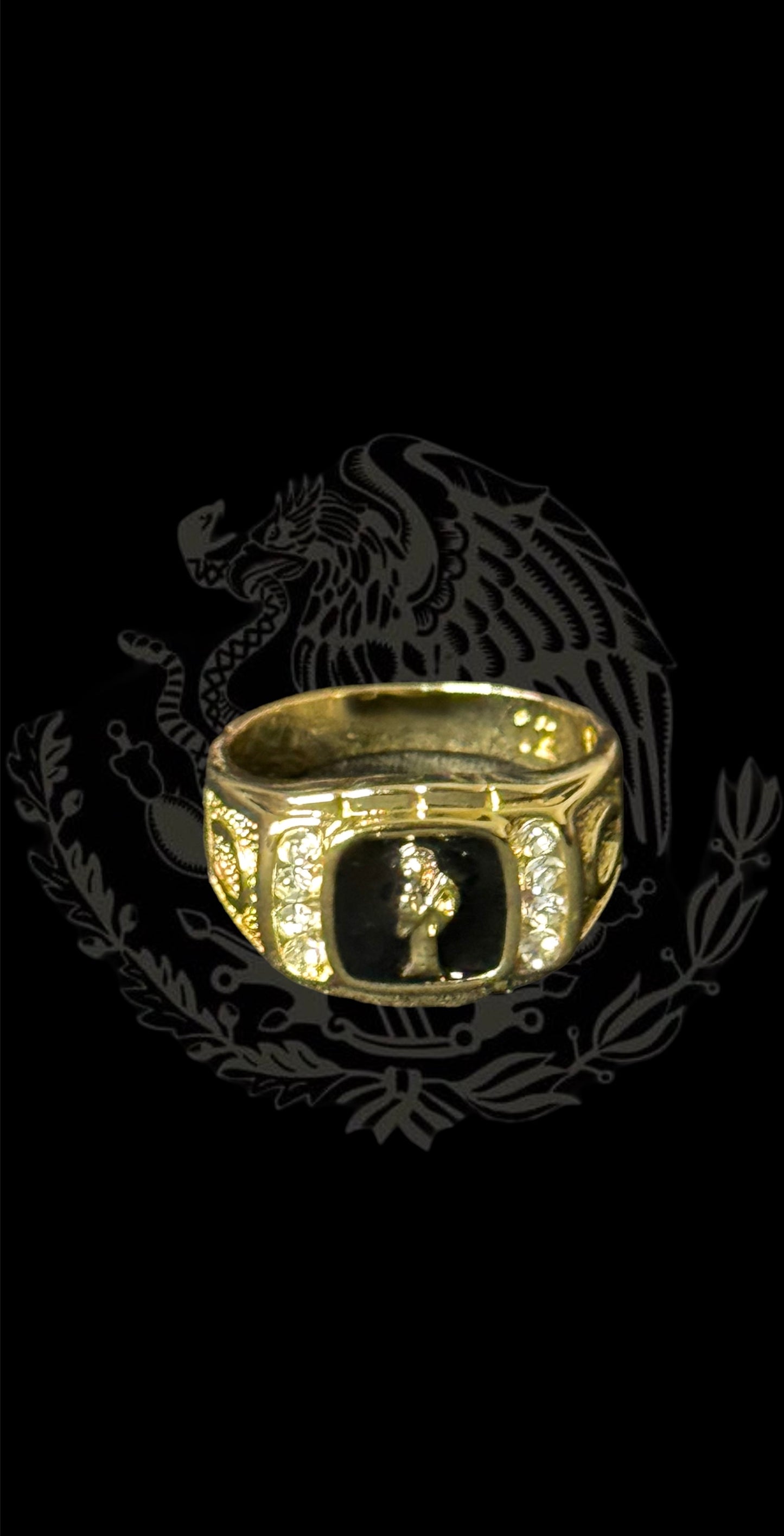 Santa Muerte Ring