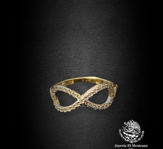 INFINITY RING 14KT