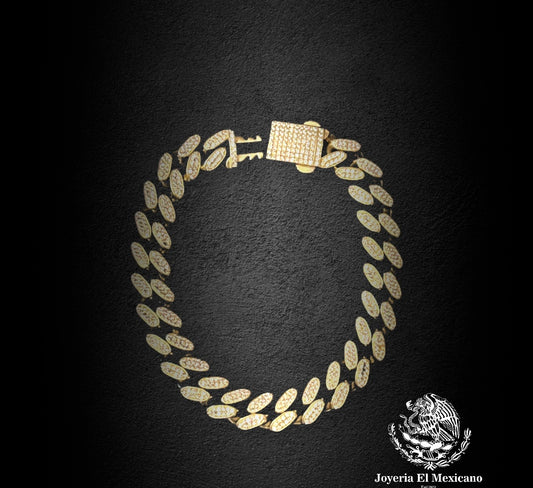 ICED OUT BRACELET 14KT