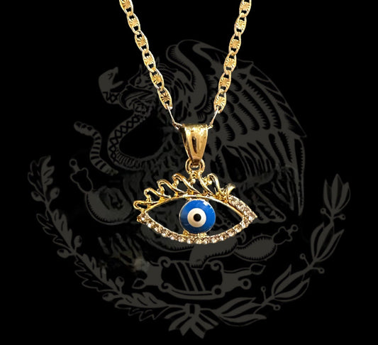 Evil Eye Con Seja Set