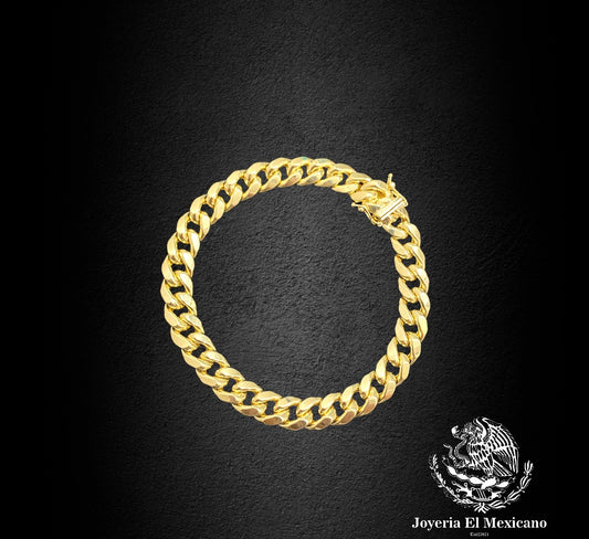 CUBAN BRACELET MEN 14KT