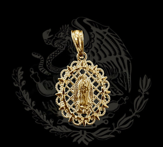 Virgin Mary Thorn Pendant