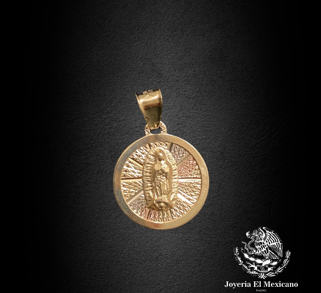 ROSA DE GUDALUPE PENDANT 14KT