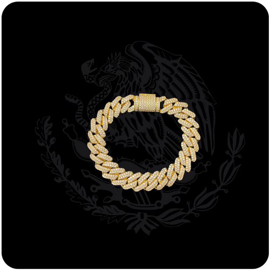 Gold taz bracelet