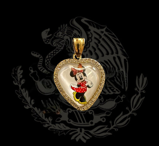 Minnie Heart Pendant