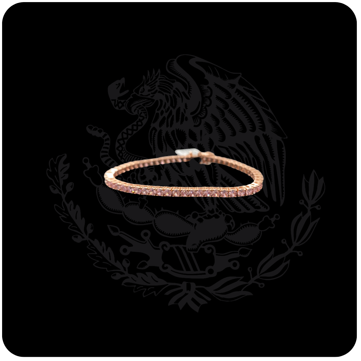 Rose Gold Tennis Bracelet