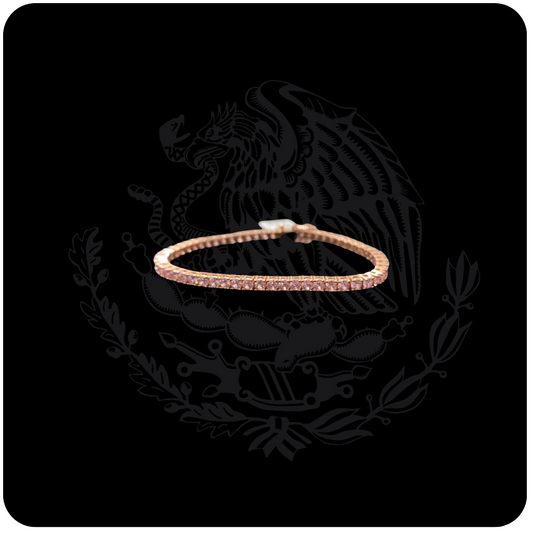 Rose Gold Tennis Bracelet
