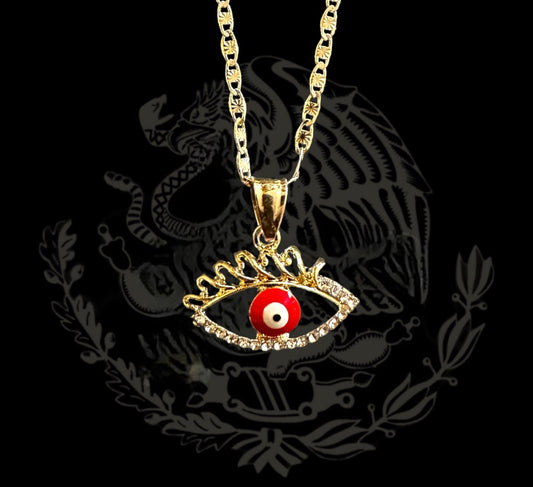 Red Evil Eye Set