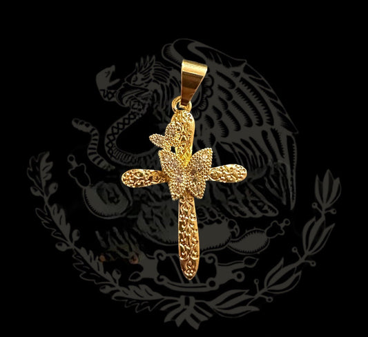 Butterfly Cross Pendant