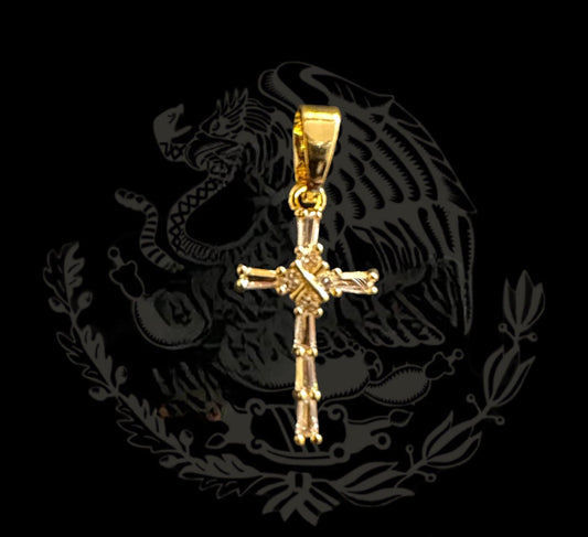 Carnation Cross Pendant