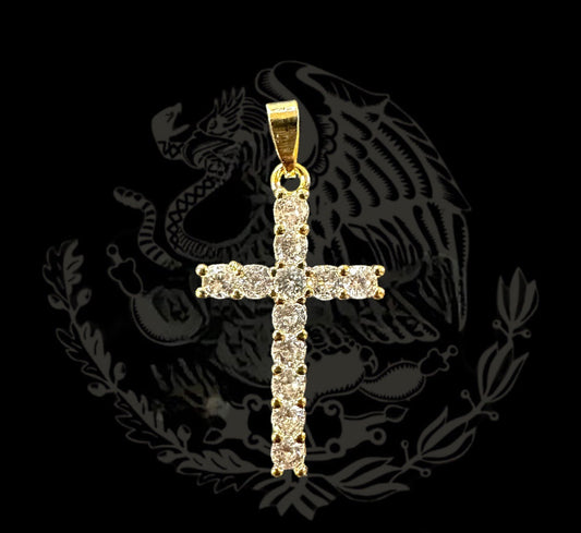 Iced out Cross Pendant